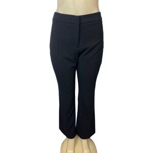 Dana Buchman Women's Black Bootcut Mid Rise Straight Work Pants Sz 6 - NWT